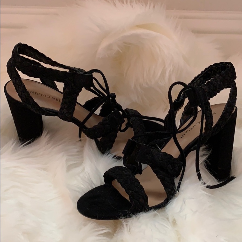 Black Heel Sandals